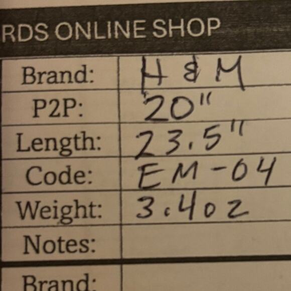 H&M Navy Dotted Sheer Button Front Blouse Size 10 Blue Work Business Office - Picture 11 of 11